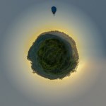 Hot Air Balloon Trip Around The Tiny Planet, Byron Bay, Australia
